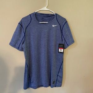 Nike Pro Cool T-shirt Blue Large NWT
